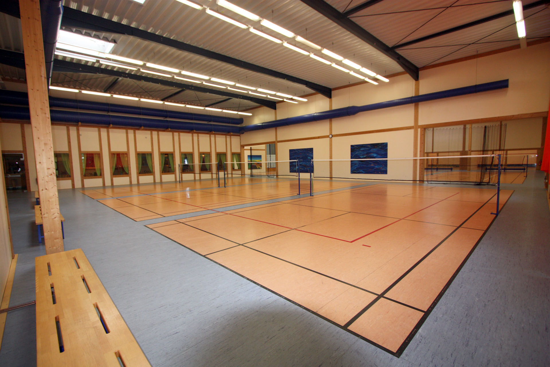 Sporthalle / Courts